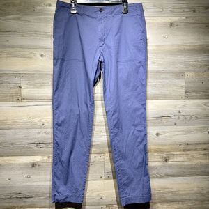 Grayer’s Premium Trousers Men’s 36x33 (Measured) Blue Cotton Ripstop Pants EUC
